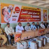 وكيل محافظة سقطرى يدشن الجولة الثانية من الحملة الوطنية الطارئة للتحصين ضد شلل الأطفال