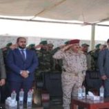 الأمين العام يشهد حفل تخرج الدفعة الحادي عشرة في قوات الحزام الأمني بالعاصمة عدن