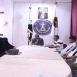 فريق التوجيه والرقابة الرئاسي يناقش أوضاع اتحاد الحرفيين الجنوبيين بالمهرة