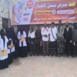 انتقالي أحور يدشن حملة التطعيم ضد شلل الأطفال بالمديرية