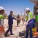 المحافظ بن الوزير يطلع على مستوى التجهيزات الفنية بمحطة كهرباء عتق وخطة توزيع توليد الطاقة الشمسية