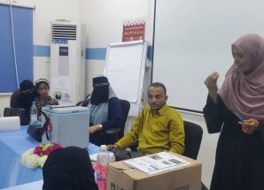 مكتب الصحة بمديرية التواهي يختتم التدريب الفرق المشاركة في حملة التطعيم التانية ضد شلل الأطفال