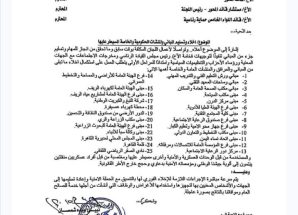وثيقة تكشف حجم البسط المسلح على مؤسسات الدولة في تعز اليمنية