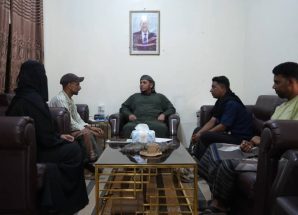 محافظ سقطرى يلتقي فريق منتدى مناخ مستدام ويؤكد دعم السلطة المحلية للمبادرات البيئية