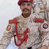 قائد اللواء الأول صاعقة العميد عبد الكريم الصولاني يعزي في وفاة الملازم نزيه ووالده مثنى صالح بداع إثر حادث مروري مؤلم