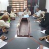 الفريق الرئاسي يعقد لقاءً مشتركًا مع قيادتي الانتقالي والسلطة المحلية في تبن