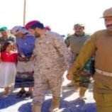 قيادات دفاع شبوة تزور منزل الشهيد السليماني وتلتقي أسرته