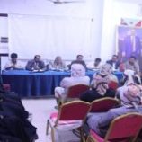 فريق التوجيه والرقابة الرئاسي يلتقي الهيئة التنفيذية لانتقالي مديرية الغيضة