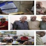 البرنامج التكريمي للشخصيات الوطنية يحتفي بالكاتب الكبير سعيد عولقي في منزله بعدن