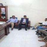 الفريق الرئاسي يطّلع على سير العمل في مكتب الصناعة والتجارة بشبوة