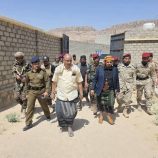 محافظ حضرموت يصل إلى مديرية عمد ويعقد لقاء بقيادة السلطة المحلية بالمديرية