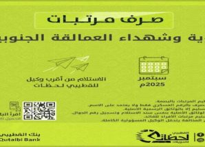 بدء صرف مرتبات ألوية وشهداء قوات العمالقة الجنوبية لشهر سبتمبر