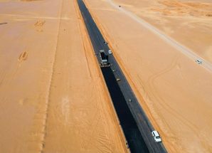 إنجاز أعمال المرحلة الثانية من طريق العبر بحضرموت