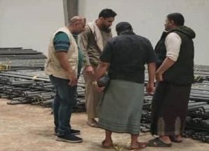 تسليم أول دفعة من أنابيب المياه لمؤسسة المياه في المكلا بدعم أممي