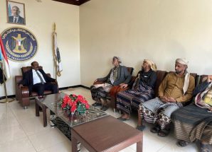 رئيس تنفيذية انتقالي شبوة يلتقي وكيل المحافظة الشيخ علي محسن السليماني