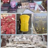 هيئة المواصفات والمقاييس ترفض وتتلف منتجات مخالفة في عدن الوديعةوشحن