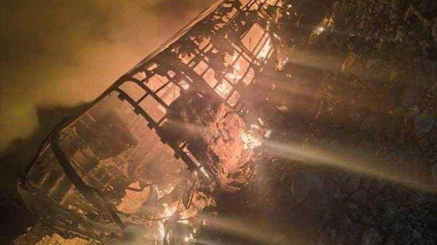 ضحايا في حادث مأساوي بأبين