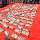 الحملة الأمنية لقوات العمالقة تضبط قارباً يحمل 600 ألف قرص كبتاجون في عملية بحرية نوعية