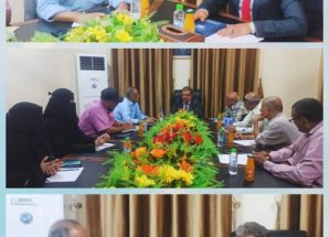 اجتماع يضم رئيس هيئة المواصفات والمقاييس ومدير عام أمن المنطقة الحرة بعدن لمناقشة التنسيق المشترك