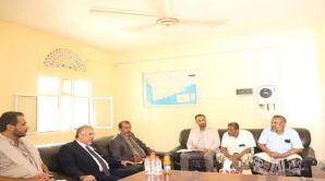 الفريق الرئاسي يطلع على سير عمل مكتب الهيئة العامة للتأمينات والمعاشات بالمهرة