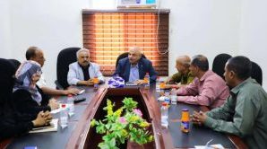 فريق التوجيه الرئاسي يطّلع على أداء مكتب التعليم الفني والتدريب المهني بالعاصمة عدن