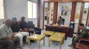 العميد الحوشبي يبحث مع وفد منظمة أطباء بلا حدود البلجيكية سبل تسهيل اعمالها في الجنوب