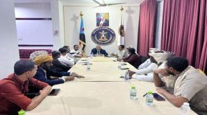 انتقالي المهرة يناقش سبل تعزيز الأداء التنظيمي