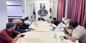 انتقالي المهرة يناقش سبل تعزيز الأداء التنظيمي