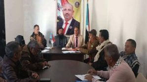 انتقالي لبعوس يستعرض تقرير الموارد المالية والمشاريع الاستثمارية بالمديرية