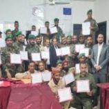 اختتام الدورة التدريبية الخاصة في المعايير الإنسانية الدولية