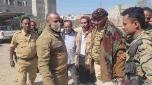 مدير أمن الضالع يتفقد مشاريع ترميم مبنى الإدارة العامة وعدد من المراكز الأمنية بالمحافظة