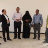 نائب محافظ العاصمة عدن وعبود ناجي يتفقدان سير العمل في مشروع بناء ثانوية سمير راوح بدارسعد