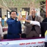 السقاف يشهد بطولة الكرة الطائرة بمدرسة مطهر الغرباني ويطّلع على احتياجات صفوف الصم والبكم في صيرة