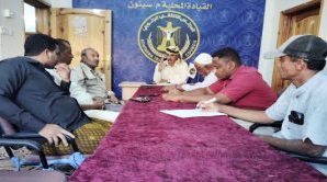 انتقالي سيئون يناقش الترتيبات النهائية لحشد المواطنين لفعالية ذكرى عيد الاستقلال