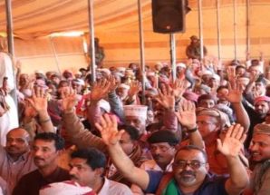 وفود القبائل تبارك انتخاب خالد الكثيري رئيسًا لحلف حضرموت