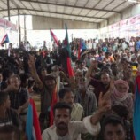 جماهير مخيم اعتصام زنجبار تواصل الزخم الثوري للمطالبة بإعلان دولة الجنوب العربي