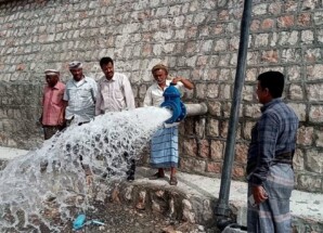 نزول فريق ميداني إلى بئر علي بشبوة لبدء الترتيبات التنفيذية لمشروع المياه