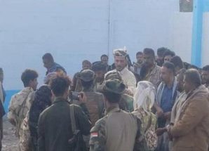 الحييد يزور مخيم اعتصام المنطقة الوسطى في لودر ويؤكد على وحدة الصف الجنوبي