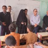 مدير عام المنصورة يؤكد أهمية الإمتحانات في ترسيخ المعلومات لطلبة المدارس