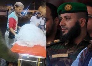 ضباط وأفراد وحدة حماية الاراضي يعزون القائد كمال الحالمي بوفاة احد اقاربه المعتصمين في ساحة العروض