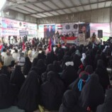 أبناء أبين يواصلون اعتصامهم المفتوح ويؤكدون تمسكهم بالمطالبة بإعلان دولة الجنوب العربي