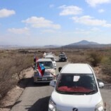 مواكب جماهيرية من أبناء باكازم وأحور والمحفد بمحافظة أبين تتجه إلى ساحة العروض بالعاصمة عدن لدعم خطوات الانتقالي لإعلان دولة الجنوب