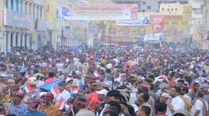 عدة الألعاب الشعبية الشبواني بمديرية القطن تقيم مطلعها السنوي