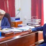 المحافظ بن الوزير يستهل نشاطه باستقبال عدد من قيادات المكتب التنفيذي والشخصيات الاجتماعية