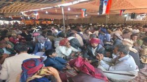 مخيم الاعتصام في شبوة يشهد ندوة سياسية حول بدايات القضية الجنوبية ومراحلها