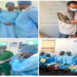 محافظ أبين يدشن مخيم العيون المجاني في باتيس برعاية رسمية ودعم كويتي