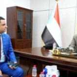 رئيس هيئة الإعلام والثقافة يناقش مع نائب الوزير د آليات التعاطي الإعلامي مع التطورات على الساحة الجنوبية