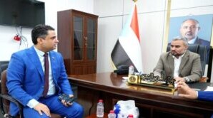 رئيس هيئة الإعلام والثقافة يناقش مع نائب الوزير د آليات التعاطي الإعلامي مع التطورات على الساحة الجنوبية