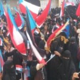 احتشاد نسوي واسع في الحوطة للمطالبة بإعلان دولة الجنوب العربي