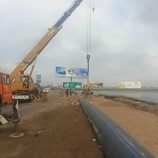 بدء المرحلة الثانية من مشروع إعادة تأهيل أجزاء من خط الضخ الرئيسي في الخط البحري بالعاصمة عدن
